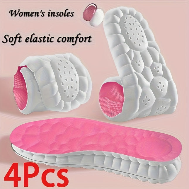 Memory Foam Insoles Breathable Shock Absorbing For Running