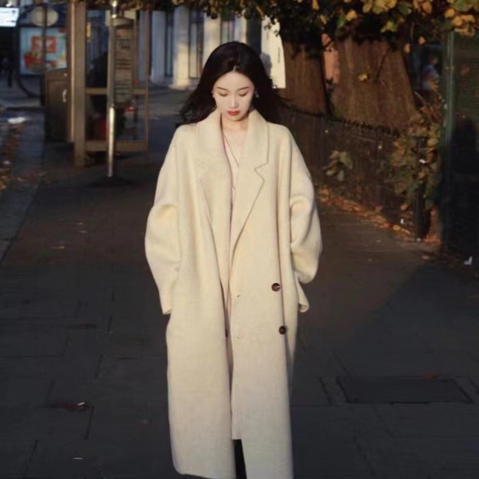 Small High-grade Woolen Coat For Women