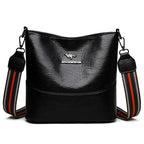 European American Simple Versatile Bucket Bag