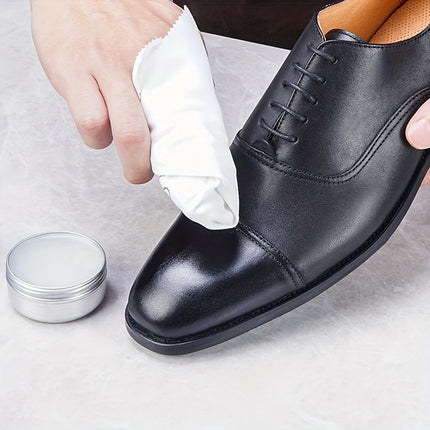 Shoe Wax Set With Polishing Sponge Leather Care Oil
