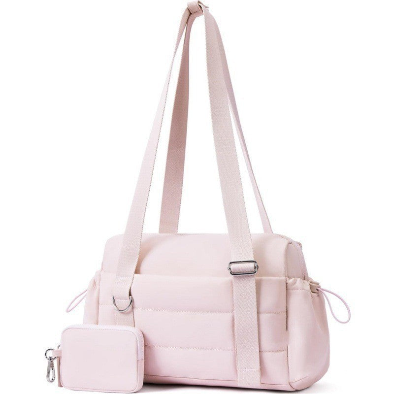 Women's Shoulder Bag Gym Bag Mini Fitness Luggage Bag