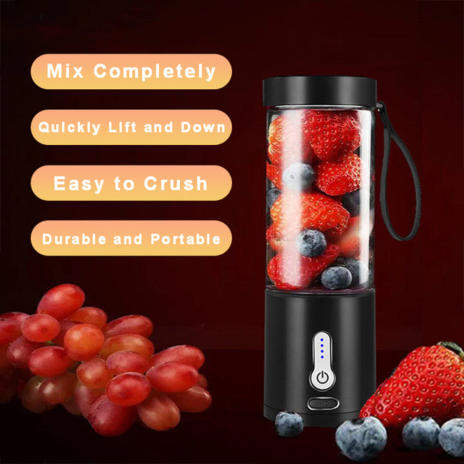 New Portable Blender Hand Operated Juice Extractor Portable Fruit Cooking Kitchen Supplies Hover Image