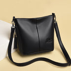 Women's Soft Leather Bag 2025 New Large Capacity