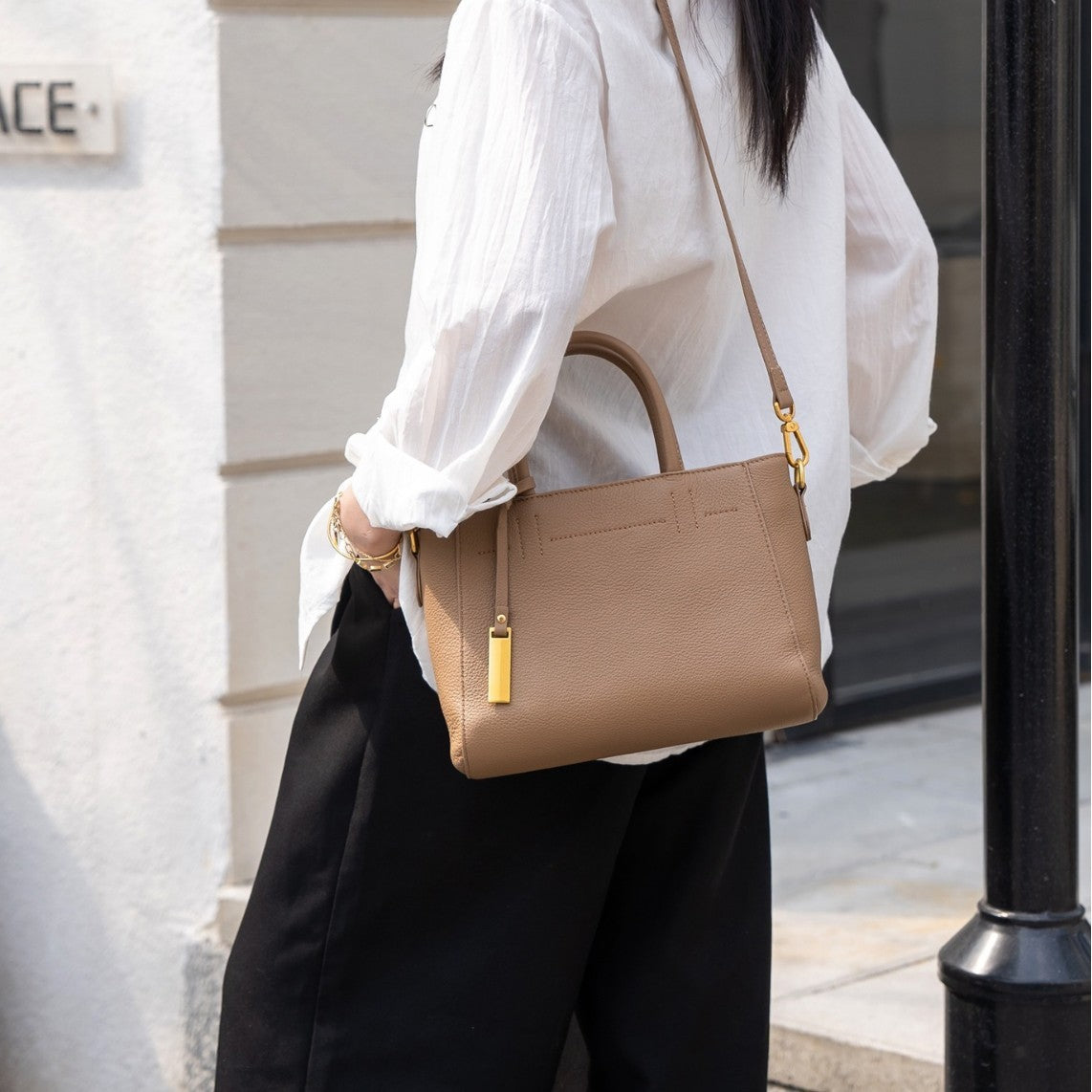 New Portable Fashion Genuine Leather Women Bag