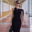 Sloping Shoulder New Women's Fashion Dress