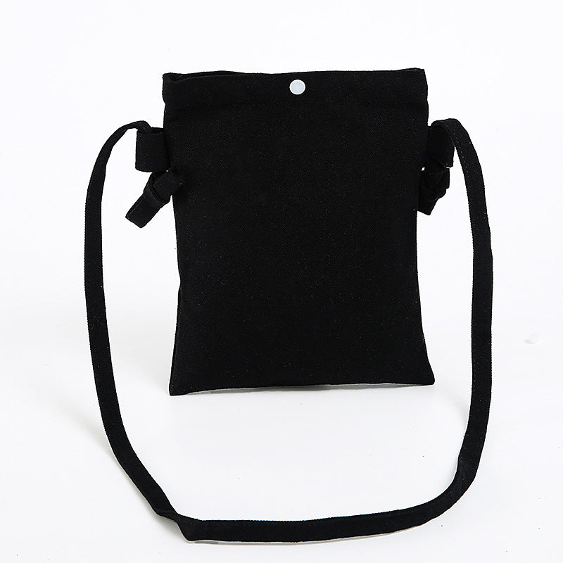 Single Shoulder Simple Painted Mini Messenger Bag