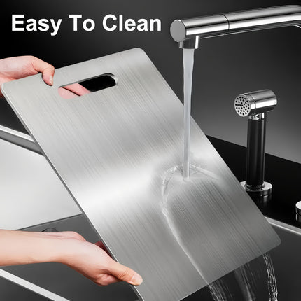 Premium Stainless Steel Cutting Board Double Sided 5 Sizes
