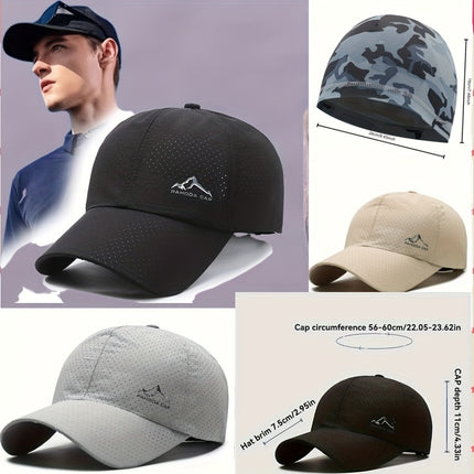 2025 Upgraded Outdoor Breathable Quick Dry Baseball Cap