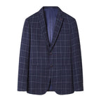 New Casual Men's Jacquard Checkered Suit