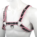 Strap Corset Toy Wear Leather Edge-wrapped Strap Binding