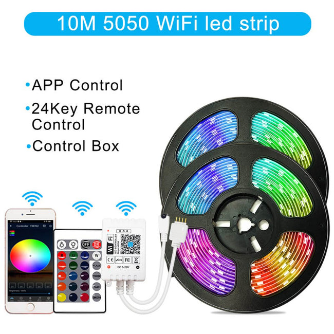2835 5050 RGB Light Strip Smart WiFi LED Hover Image