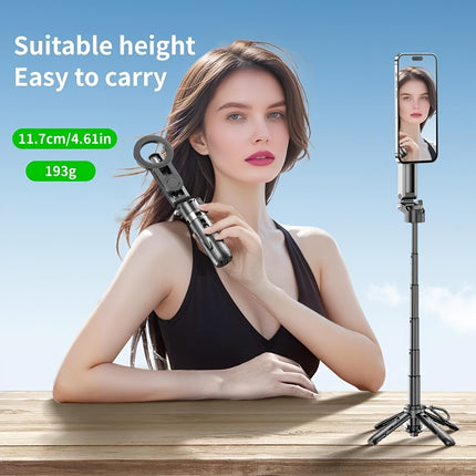 4in1 Selfie Stick With Bluetooth Remote Magnetic Clip Tripod