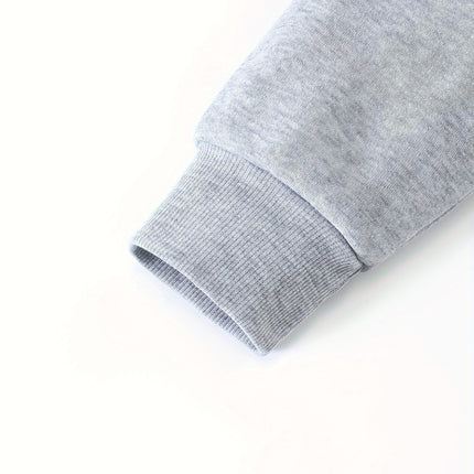 Mens Casual Hooded Sweatshirt Letter Print Kangaroo Pocket