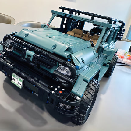 1 10 Scale Off Road Vehicle Model Toy ABS Black Blue Gift