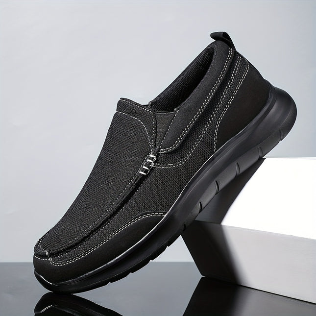 Men's Casual Loafers Breathable Lightweight Slip On Shoes