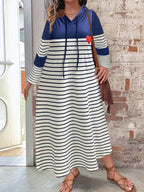 Long Sleeve Knee-length H-cut Front Pocket