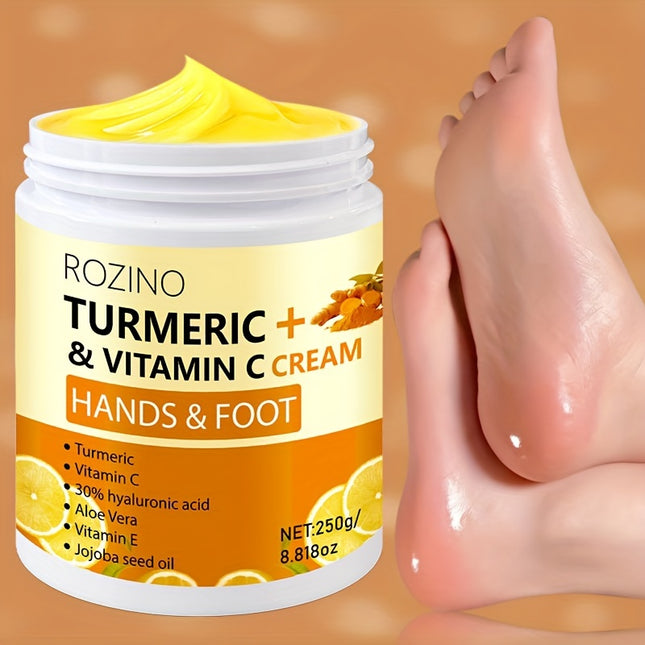 Rozino Turmeric Vitamin C Hand Foot Cream Hyaluronic Acid