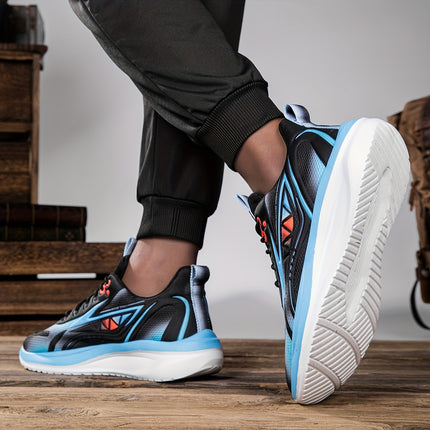 Men Gradient Low Top Sneakers EVA Cushioned All Season