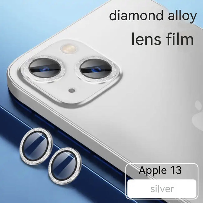 Mobile Phone Rhinestone Lens Protector Hover Image