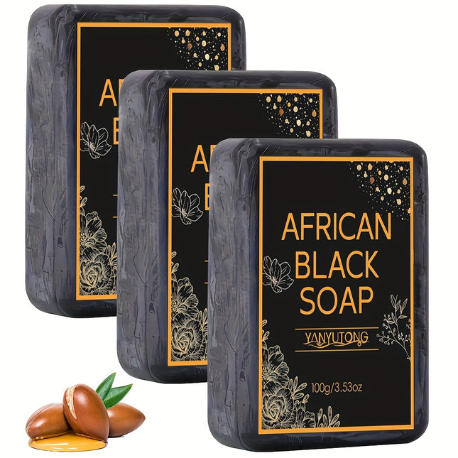 African Black Soap With Shea Butter Unisex Facial Cleanser