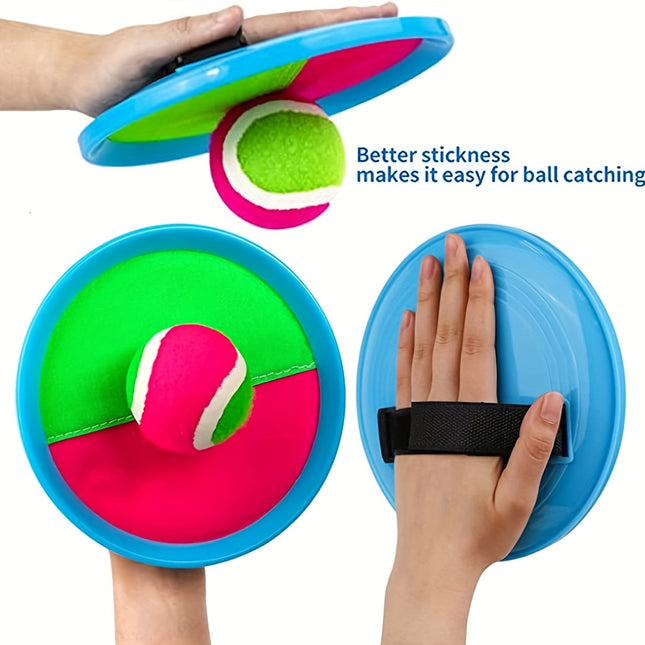 Goo Ball Toss And Ball Set With 2 Paddles For Beach Play