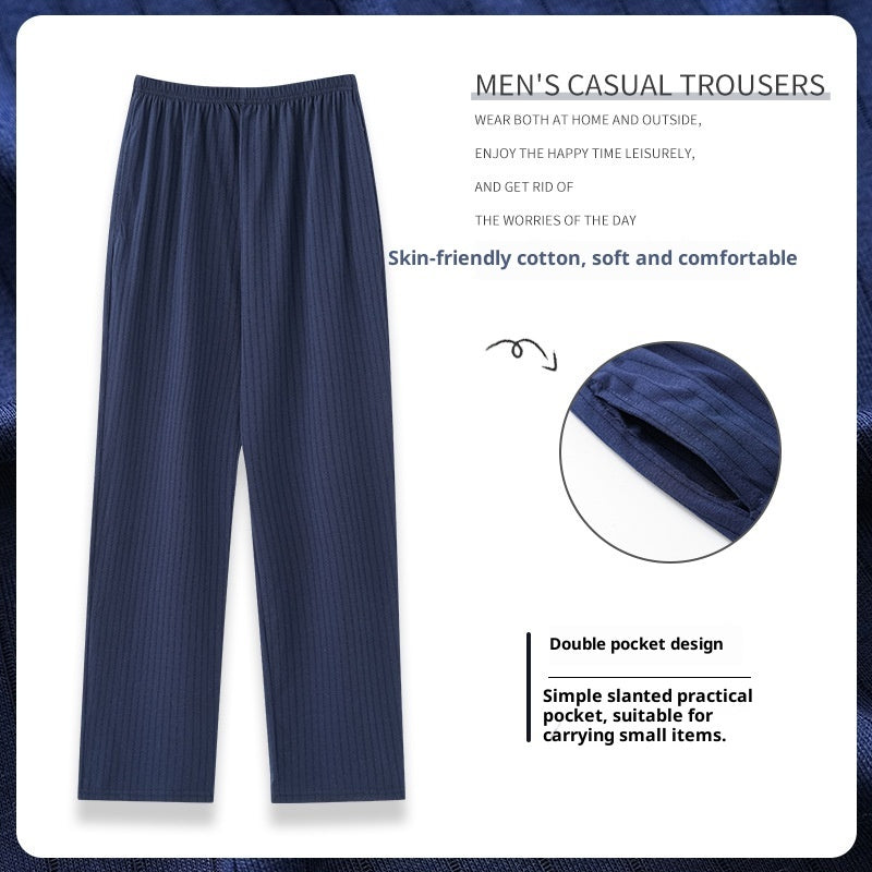 Korean Style Comfortable Loose Large Size Autumn And Winter Home Pants