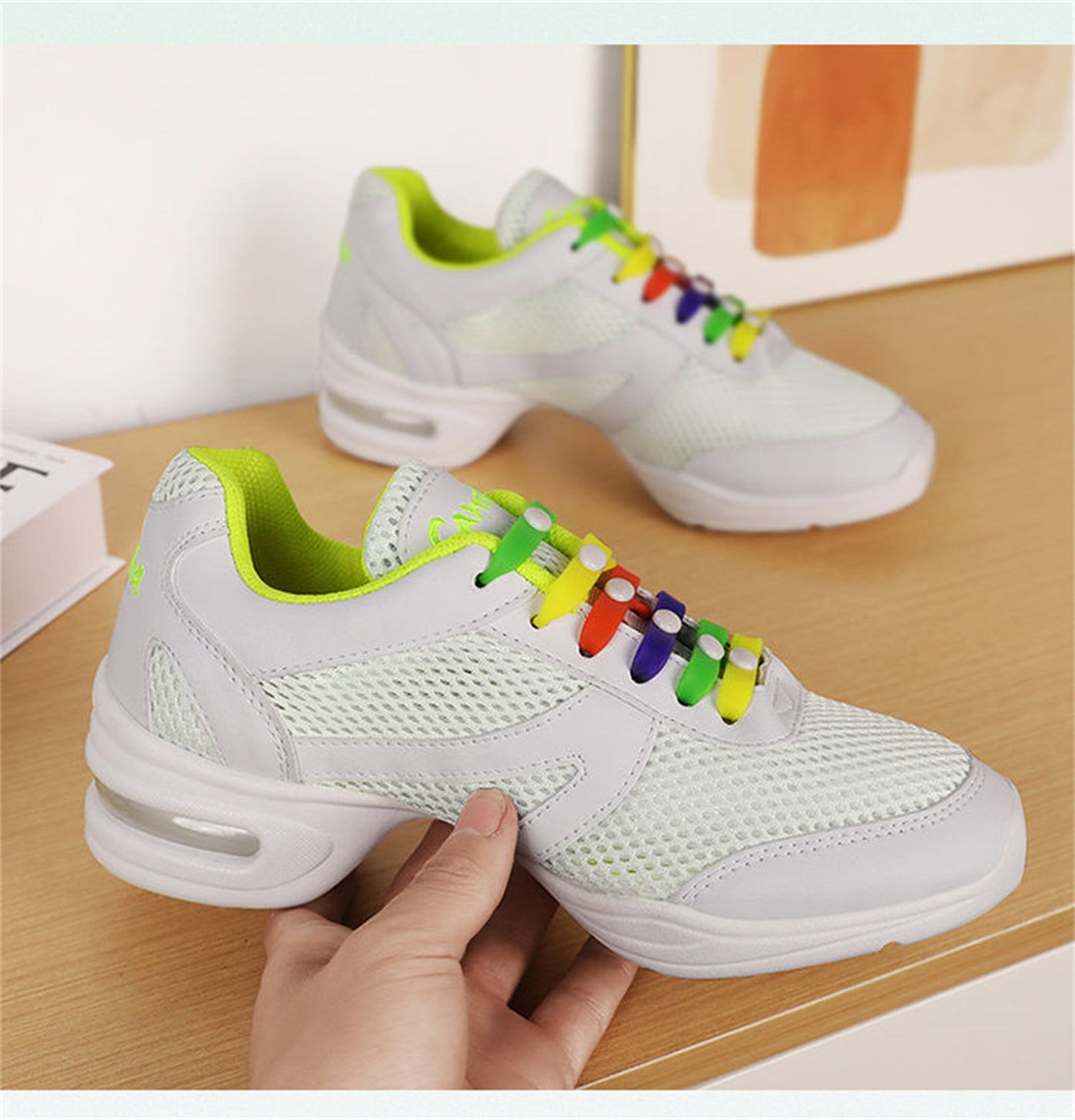 Women's Air Cushion Mesh Modern Dance Shoes