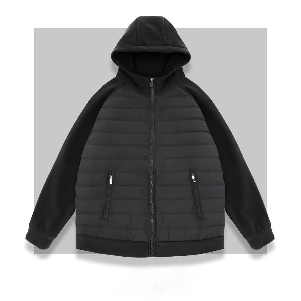 Casual Simple Cotton With Solid Color Coat