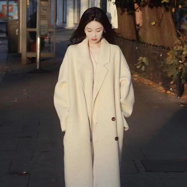 Small High-grade Woolen Coat For Women Hover Image