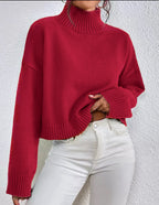 Loose Versatile Basic Pullover Women