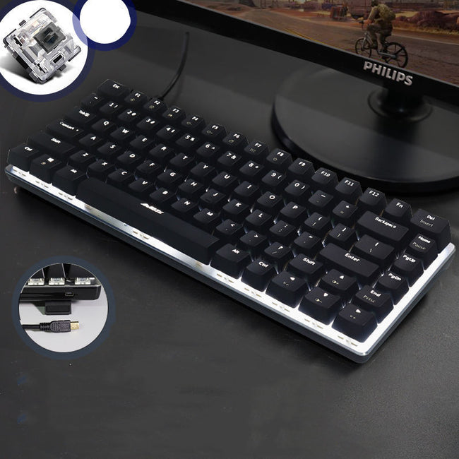 Heijue AK33 Gaming Computer Notebook Mechanical Keyboard Hover Image