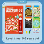 [Advanced level] Maze training: 5-6 years old 64 pictures