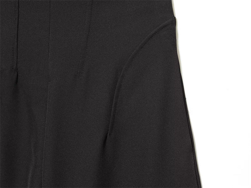 Women's Fashionable All-match Zipper High Waist Trousers