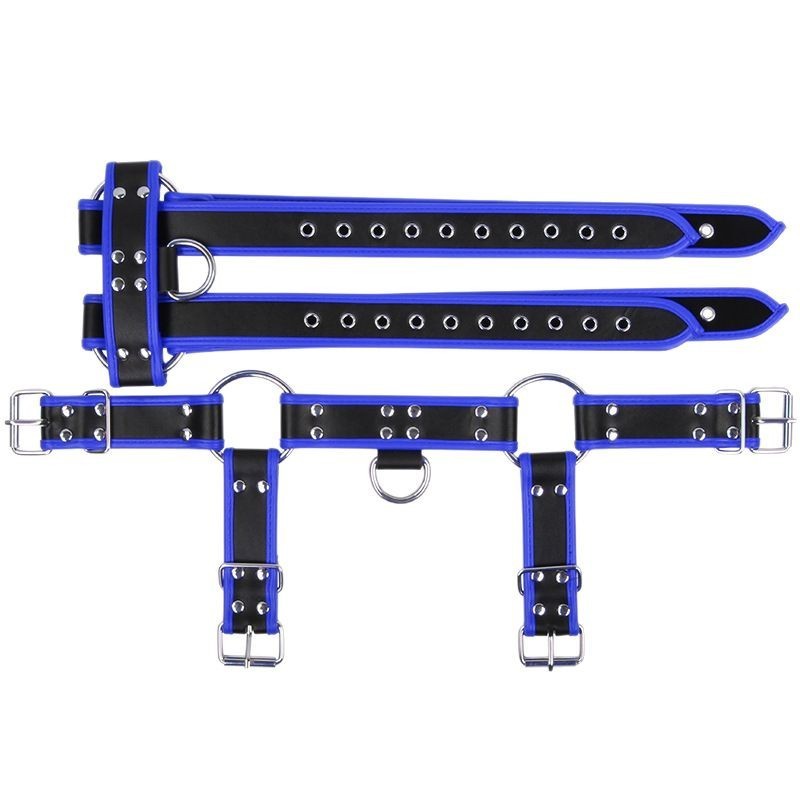 Strap Corset Toy Wear Leather Edge-wrapped Strap Binding