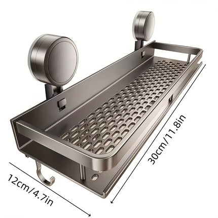 Rustproof Polished Wall Mount Shower Caddy Suction Cups