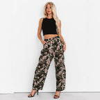 European And American Ladies Cowboy New Camouflage Pants
