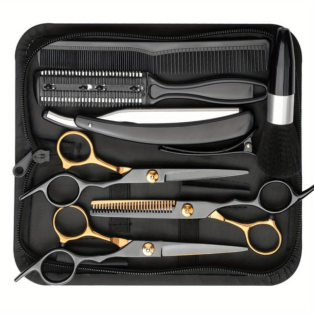 Hair Cutting Kit Stainless Steel Texturizing Shears