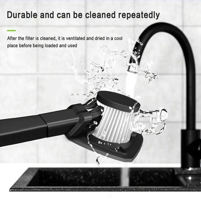 CascadeVac USB Rechargeable Handheld Vacuum Crevice Tool