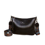 2024 New Women's Bucket Bag Soft Leather One-shoulder Crossbody