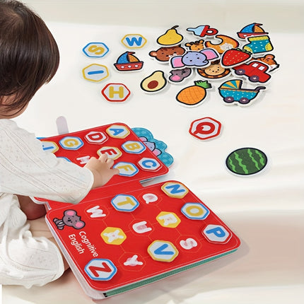 Reusable Sticker Book for Early Education and Learning