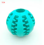 Pet Slow Feeder Dog Toy Cute Funny Rubber Dog Ball Toy