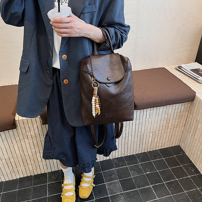 Personal Influencer Backpack New Fashion Retro Women Travel Bag Main Image