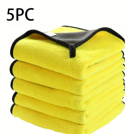 Extra Soft Microfiber Car Wash Towels 30x30cm Pack 3 5 10