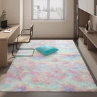 Tie Dye Rainbow / 119.9x179.9cm/47x71inch