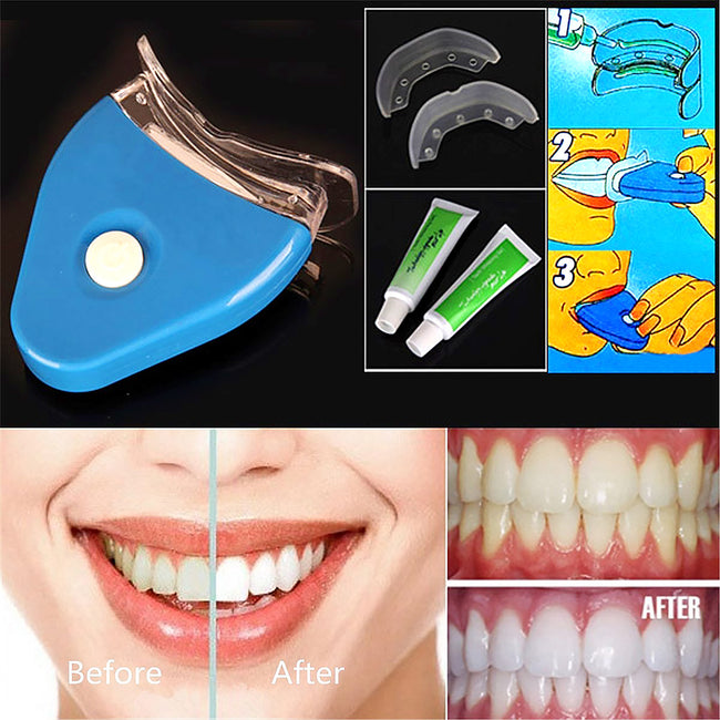 Oral Gel Teeth Tooth Whitening Whitener Dental Bleaching LED Main Image