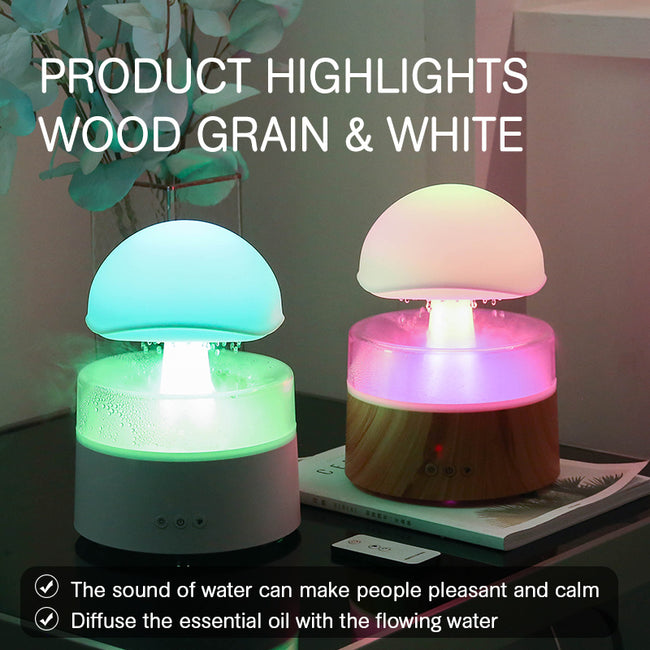 New Rain Cloud Humidifier Aromatherapy Machine Air Humidifier Ultrasonic Aroma Diffuser Hover Image