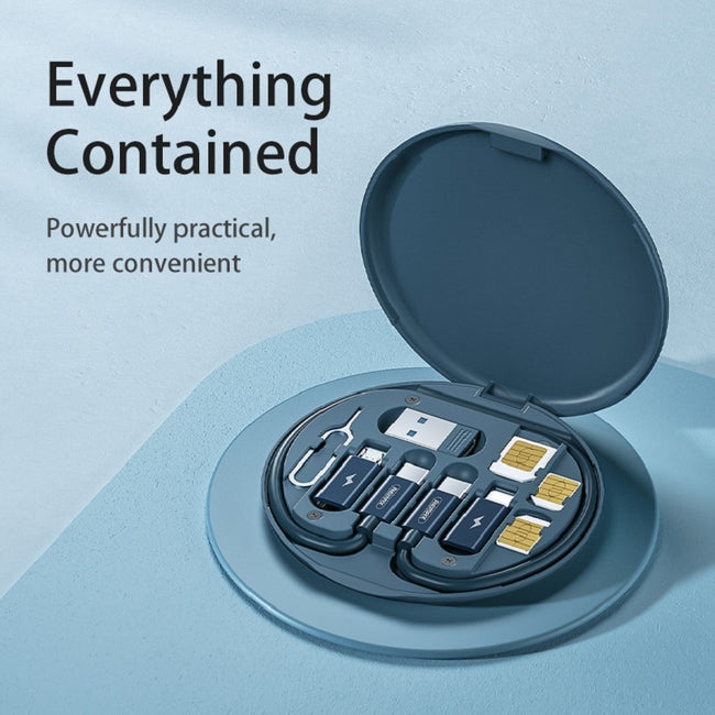 60W Fast Charging Multi-function Charging Cable Storage Box Hover Image