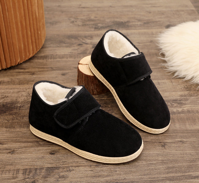 Soft Soled Velvet Thick Cotton Shoes Leisure Warm Comfortable Hover Image
