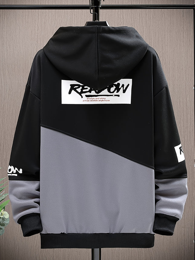 Men's Heavyweight Zip Hoodie Oversized Streetwear Jacket
