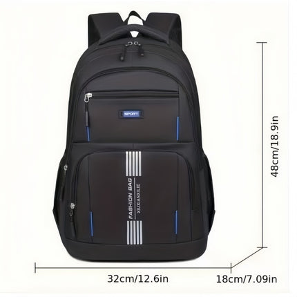 Men's Large Capacity Backpack With Laptop Compartment